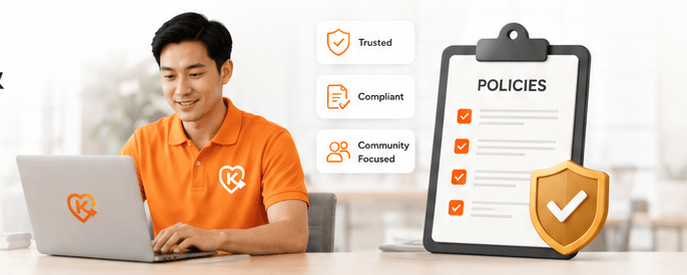 KindGo provider reviewing policies