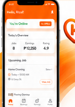 The KindGo app on a phone